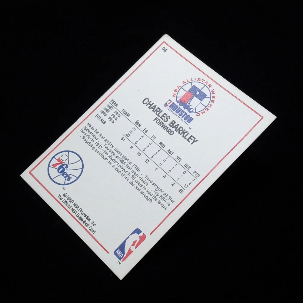 Set 2 NBA 1989 & 1994 Charles Barkley Vintage Basketball Trading Card